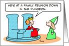 King’s family reunion in dungeon - Invitation card