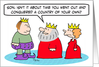 Conquer a county of your own! card