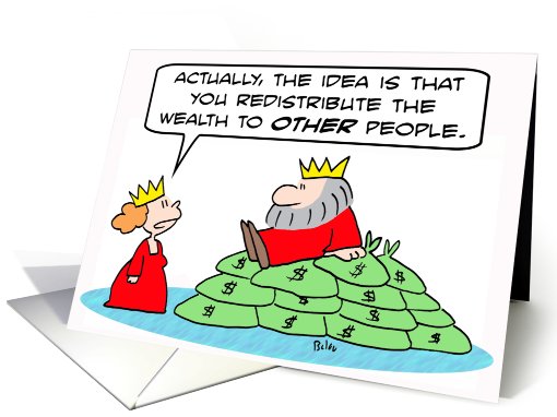 Redistributing the wealth card (785810)