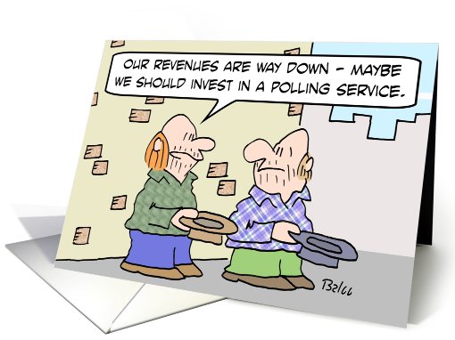 Polling panhandlers card (785813)