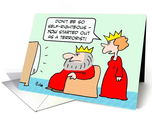 King started out as terrorist. card (787168)