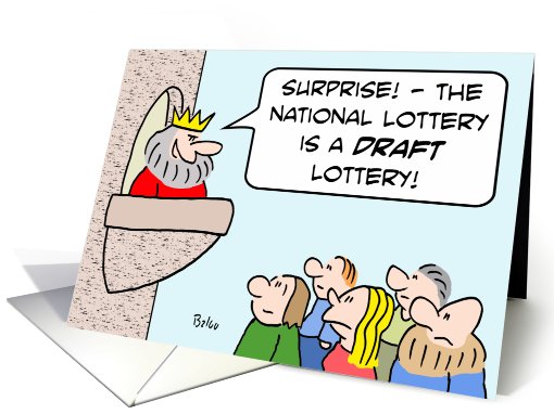 National draft lottery card (787283)