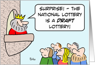 National draft lottery card