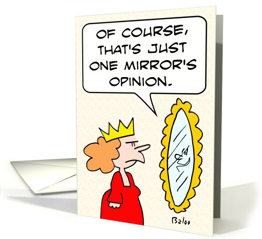 Just one mirror's opinion card (787479)