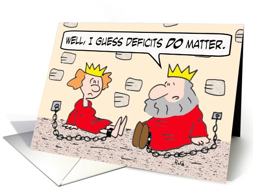 King in dungeon because of deficits card (824913)