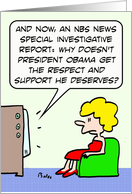 Liberal media favor Obama card