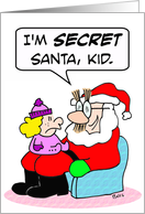 Santa in glasses is...