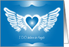 I Married An Angel - Anniversary For My Spouse card