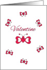 Valentine Heart Butterflies card