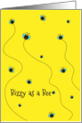 Bizzy as a Bee Ph 1:3 Happy Birthday card