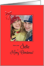 Merry Christmas Selfie Card