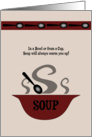 Celebrate National Soup Month card