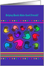 Helping Hands Thank You For Friend card