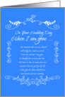 On Your Wedding ...When I’m Gone card