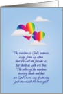 True Meaning of the Rainbow - Encouragement card