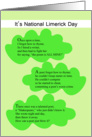 Happy National Limerick Day! card