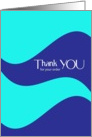 Business Thank You for Your Order card