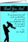 Happy Birthday and Thank You Dad card