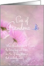 When Grandma Goes to Heaven - Sympathy card