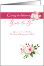 Engagement Congratulations for Sister-In-Law-To-Be card
