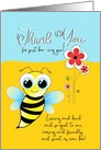 Thank You For Just BEEing You! card