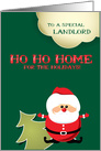 Merry Christmas to a Special Landlord card