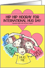 International Hug Day card