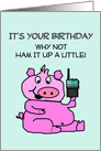 Ham Radio Operator Birthday Humor card