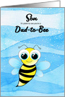 Son Dad-to-Bee Birthday card