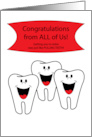 Dentist Retirement Congratulations From Group card