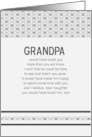 Grandpa Would Have Loved You Daughter card