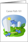 Career Path Early Retirement Congratulations card