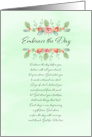 Embrace the Day Blank Inside card