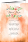 Have Hope Blank Inside card