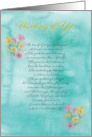 Thinking of You Christian Encouragement card