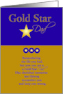 Gold Star Dad card