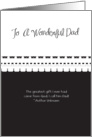 Happy Father’s Day Quote card