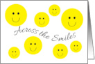 Across the Smiles Thinking of You card
