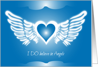 I Married An Angel - Anniversary For My Spouse card
