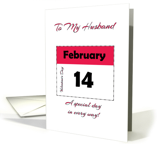 My Husband's Valentine Birthday - Feb 14 card (1035167)