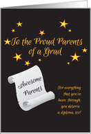 Proud Parents Diploma card