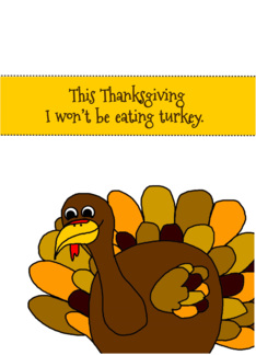 No Thanksgiving...