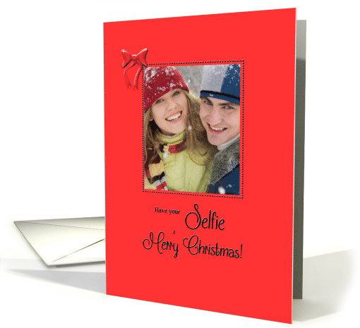 Merry Christmas Selfie card (1354374)