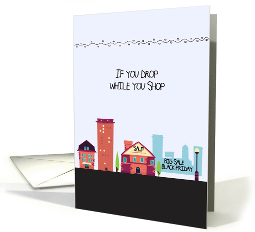 Black Friday Shop 'Till You Drop card (1409918)