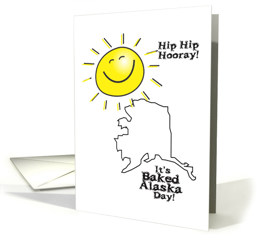Baked Alaska Day February 1st card (1419218)