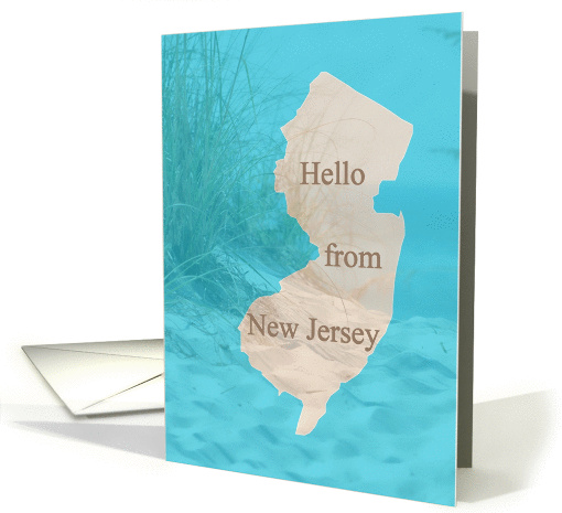 New Jersey, The Garden State Humorous How Are You card (1426564)
