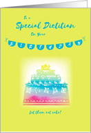To A Special Dietitian Birthday Wishes card