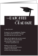 To My Daughter A Special Graduate card