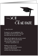 To My Son A Special Graduate card