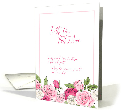 To the One that I Love Precious Moments Spent card (1487684)